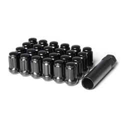 Ati Spline Drive Lug Nut/Wheel Lock Set - M12X1.25 - 24 Pack