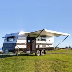 Aussie Traveller Sunburst Classic Roll-out Awning