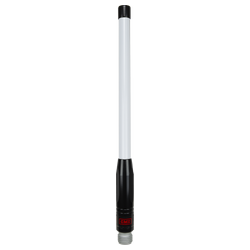 Replacement AW4704WB 465MM ANTENNA WHIP (2.1DBI GAIN) - WHITE / BLACK.  Suits AS004B Base Assembly.