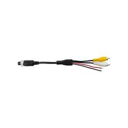 Axis 4 Pin Fem To 2 Rca Male