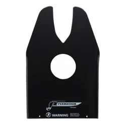 Permatrim Hydrofoil B-UM9 Black To Suit Mercury/ Mariner 115 - 300HP (Undermount)