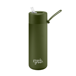 frank green 20oz Reusable Bottle Khaki
