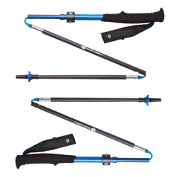 Distance Carbon FLZ Trekking Poles Ultra Blue 110cm