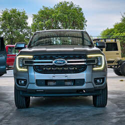 Behind Grille 26" Light Bar Kit - To Suit Next-Gen Ranger with Overhead Switches