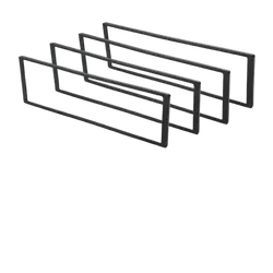 Universal Iso Trim Rings 4 Pack