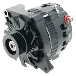 Alternator 12V 138A, GM Applications Self Exciting, No W/L No Plug Black Series Performance