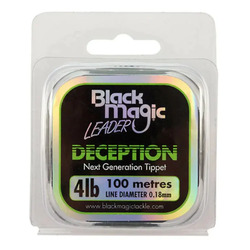 Black Magic Deception Tippet Leader Green 4LB -12LB