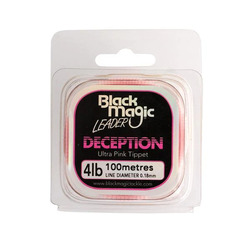 Black Magic Deception Tippet Ultra Pink - 4LB -12LB