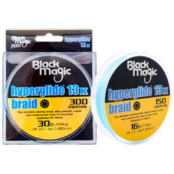 Black Magic Hyperglide 13X Braid 8LB - 80LB