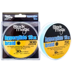 Black Magic Hyperglide 13X Braid 8LB - 80LB