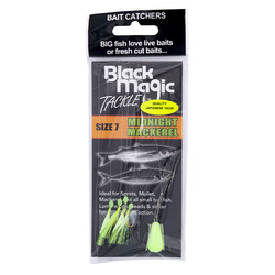Black Magic Sabiki Midnight Mackerel Bait Jigs