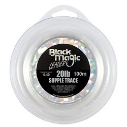 Black Magic Supple Trace Leader 20LB - 200LB