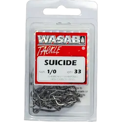 Wasabi Suicide Hooks - Black