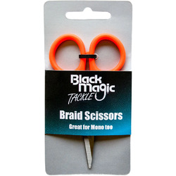 Black Magic Braid Scissors Orange