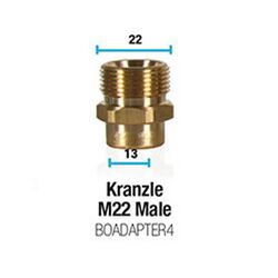 Kranzle M22 male adapter