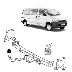 Brink Towbar to suit Toyota Hiace (01/2005 - 12/2008), Toyota Hiace / Commuter (08/2004 - 12/2008), Toyota Hiace (01/1995 - 12/2008), Regius (08/1998 