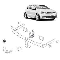 Brink Towbar European for Volkswagen Polo (10/2001 - 06/2009)