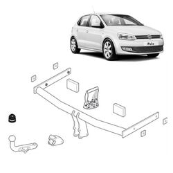 Brink Towbar to suit Volkswagen Polo (10/2001 - 06/2009)