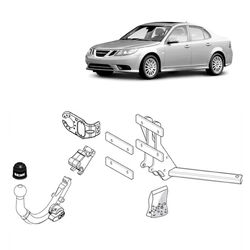 Brink Towbar European for Saab 9-3 (08/2003 - 01/2008), Saab 9-3 (09/2002 - 02/2015)