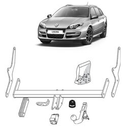 Brink Towbar European for Renault Laguna (10/2007 - 12/2015)