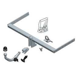 Brink Towbar to suit Audi A3 Sportsback (07/2008 - 03/2013), A3 (07/2008 - 08/2013), Audi A3 (07/2008 - 08/2012)