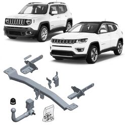 Brink Towbar to suit Jeep Compass (12/2016 - on), Fiat 500X (09/2014 - on), Jeep Renegade (07/2014 - on)
