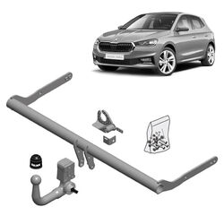 Brink Towbar European for Skoda Fabia Hatch (08/2014 - 06/2021), Skoda Fabia Wagon (08/2014 - 12/2022)