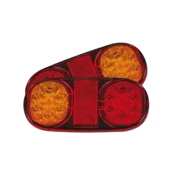 Roadvision 12V Stop/Tail/Ind/Ref 162 X 80mm Submersible Twin Pack