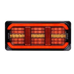 Roadvision LED Rear Combination Lamp 10-30V Stop/Tail/Ind/Ref Glowtech Tail 220x100x37mm