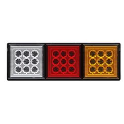 Roadvision LED Rear Combination Lamp 10-30V Stop/Tail/Ind/Reverse Triple Surface Mount 282x95mm