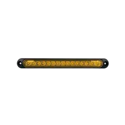 Roadvision LED Indicator Lamp BR70 Series 10-30V 15 LED 252 X 28mm Strip Surface Mount