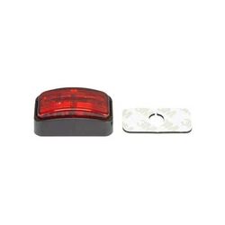 Roadvision Clearance Light LED Red BR7 Series 10-30V 50x25mm Red Lens Fixed Mount 0.5m Cable