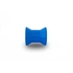 3 Inch Bow Roller Blue