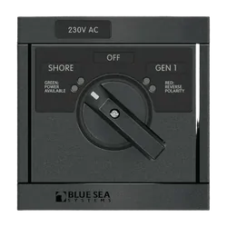 Blue Sea Systems Panel 360 Rotary 230V 65A Off+2 Sources