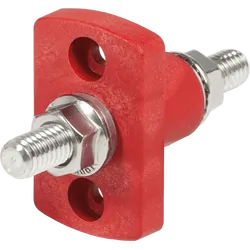 Blue Sea Systems Terminal Feed Through 3/8-16 Stud Red