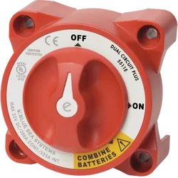Blue Sea Systems E-Series Dual Circuit Plus Battery Switch