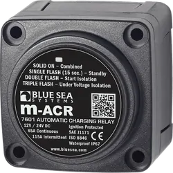 Blue Sea Systems M-Series Automatic Charging Relay - 12/24V Dc 65A