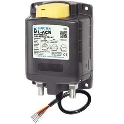 Blue Sea Systems Ml-Acr Automatic Charging Relay With Manual Control - 12V Dc 500A
