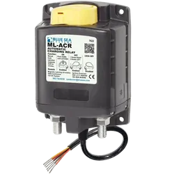 Blue Sea Systems Ml-Acr Automatic Charging Relay With Manual Control - 12V Dc 500A