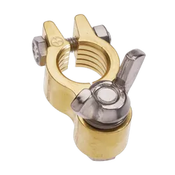 Projecta Forged Brass Heavy Duty Wingnut Positive Terminal (Bag Of 10)