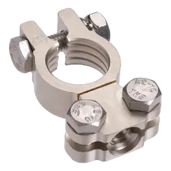 Projecta Satin Forged Brass Saddle - Positive Terminal (Blister 1)