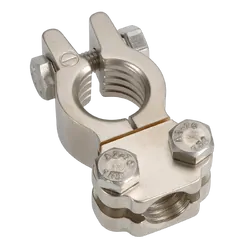 Projecta Satin Forged Brass Heavy Duty Saddle - Negative Terminal (Blister 1)