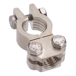 Projecta Satin Forged Brass Heavy Duty Saddle - Positive Terminal (Blister 1)