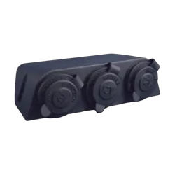 Baintech Surface Mount Triple (Engel + 2 x Cigarette Sockets)