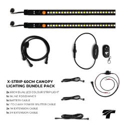 60cm Strip Canopy Lighting Bundle Pack