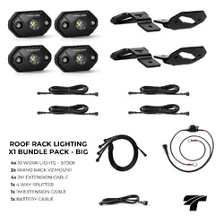 X1 Roof Rack Lighting - Large Bundle Pack
