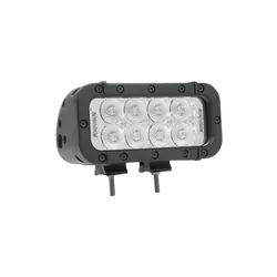 Roadvision LED Bar/Work Lamp Floor Rect 9-32V 8 LED IP68 1440lm 28W Black Housing