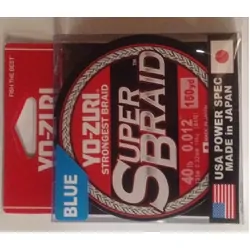 Yo-Zuri Super Braid 150yd - 40lb Blue