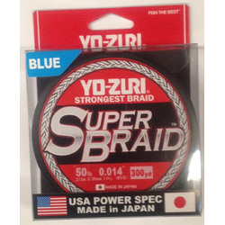 Yo-Zuri Super Braid 300yd - 50lb Blue