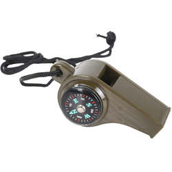 Wildtrak Survival Whistle With Compass Ac Cc0011